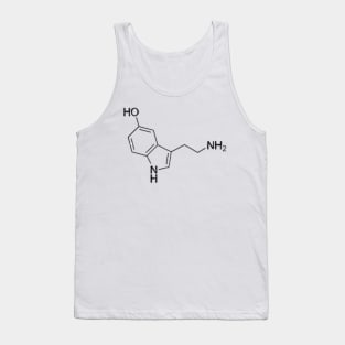 Serotonin Molecule Tank Top